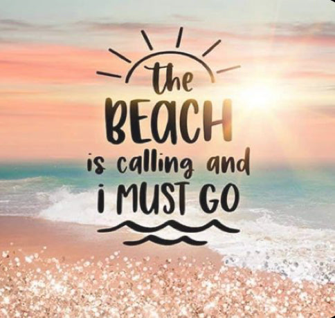 Beach is calling